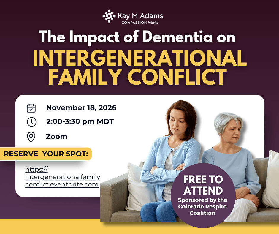 The Impact of Dementia on Intergenerational Family Conflict